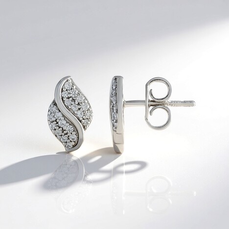 Orecchini in argento con Zircone