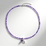 Collana in argento con Ametista