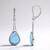Orecchini in argento con Larimar