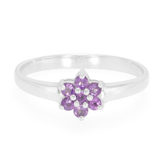 Anello in argento con Ametista