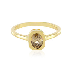Zilveren ring met een mandarijn zirkoon (Adela Silber)