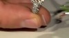 Zilveren ring met Fancy diamanten