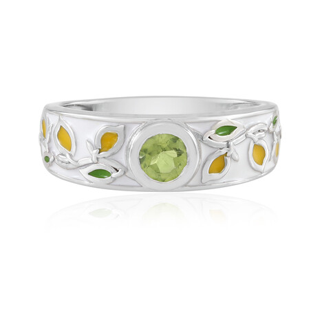 Peridot-Silberring