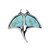 Pendentif en argent et Turquoise (dagen)