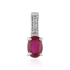 Ciondolo in argento con Rubino Bemainty