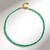Collana in argento con Smeraldo Russo
