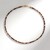 Collier en argent et Zircon Fancy