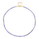 Collier en argent et Tanzanite