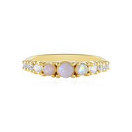 Australischer Opal-Silberring
