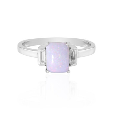 Australischer Opal-Silberring