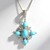 Collana in argento con Larimar (Dallas Prince Designs)