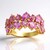 Anello in oro con Zaffiro Rosa di Tuléar (de Melo Gold)