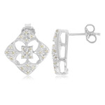 Orecchini in argento con Peridoto