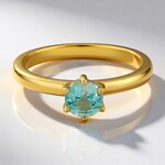 Anello in argento con Zircone Ratanakiri