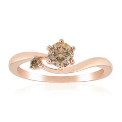 Bague en or et Diamant rose de France VS1 d'Argyle