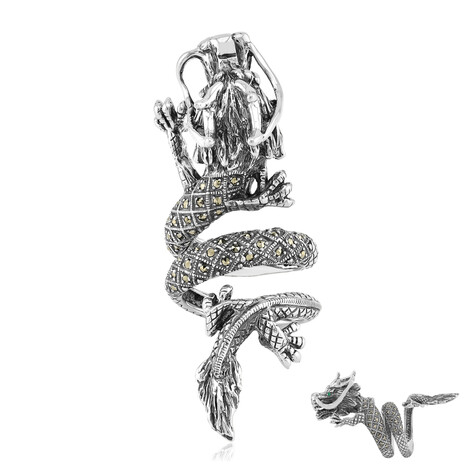 Edelstein-Silberring