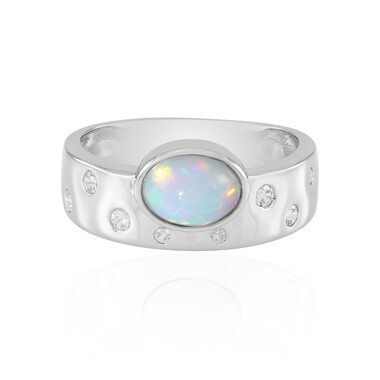 AAA-Welo-Opal-Silberring (de Melo Essence)