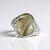 Anello in argento con Pietra Focaia Santa Croce (dagen)