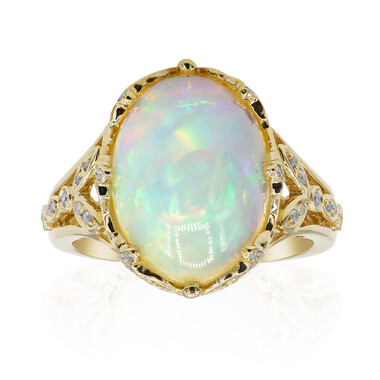 Anello in oro con Opale di Welo AAA (CIRARI)