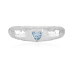 Brasilianischer Aquamarin-Silberring