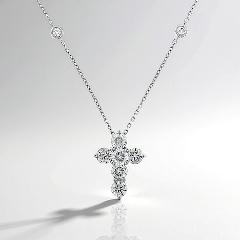 Collana in oro con Diamante SI2 (H) (CIRARI)