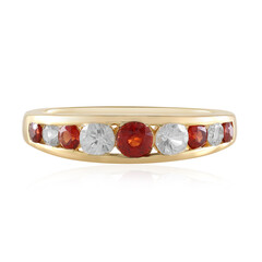 Tanzanian Ruby Silver Ring