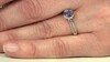 Bague en argent et Tanzanite