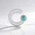 Ciondolo in argento con Turchese (MONOSONO COLLECTION)