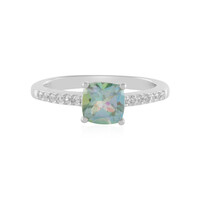 Anello in argento con Quarzo Lago della Montagna