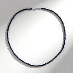 Collana in argento con Zaffiro Blu