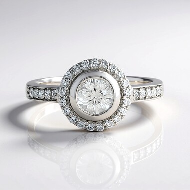 Anello in argento con Zircone