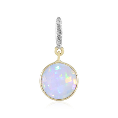 Welo-Opal-Goldanhänger