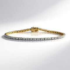 Bracciale in oro con Diamante SI1 (G) (Annette)