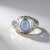 Anello in argento con Opale di Welo