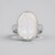 Anello in argento con Pietra di Luna Arcobaleno Bihar