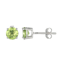 Orecchini in argento con Peridoto
