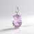 Ciondolo in argento con Ametista Rose de France