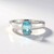Anello in argento con Zircone Ratanakiri