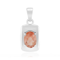 Colgante en plata con Piedra del sol de Oregón