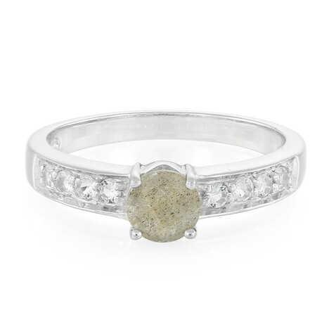 Spektrolith-Silberring