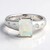 Anello in argento con Opale di Welo