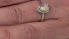 Pendientes en plata con Ópalo de Australia