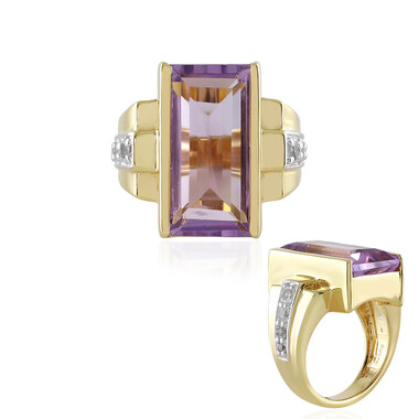 Anillo en plata con Amatista Rosa de Francia