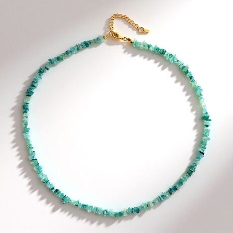 Collana in argento con Grandidierite