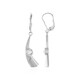 Orecchini in argento con Zircone (MONOSONO COLLECTION)