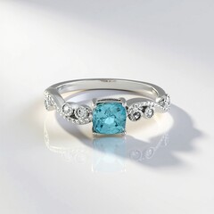 Anello in argento con Zircone Ratanakiri
