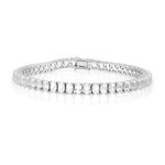 Petalit-Silberarmband