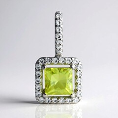 Ciondolo in argento con Sfene
