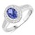 Tanzanite Silver Ring