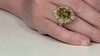 Anillo en plata con Cuarzo del Ouro Verde (Gems en Vogue)
